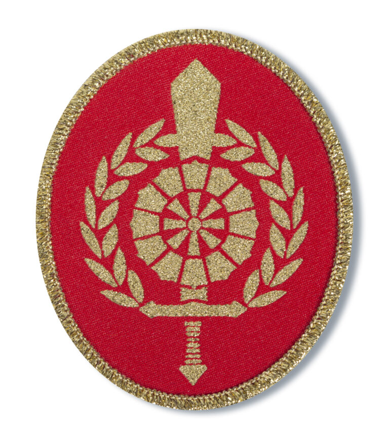 jacquard woven patch